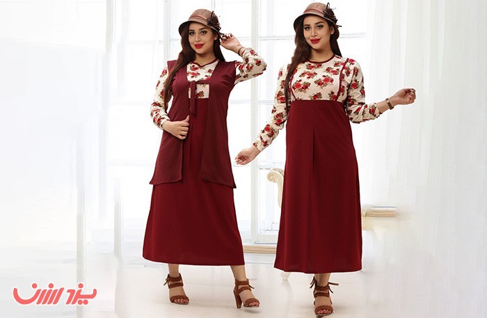 مانتو مدل مونیکا جنس کرپ کش و جودون پلاس - ارسال رایگان در یزد ارزان