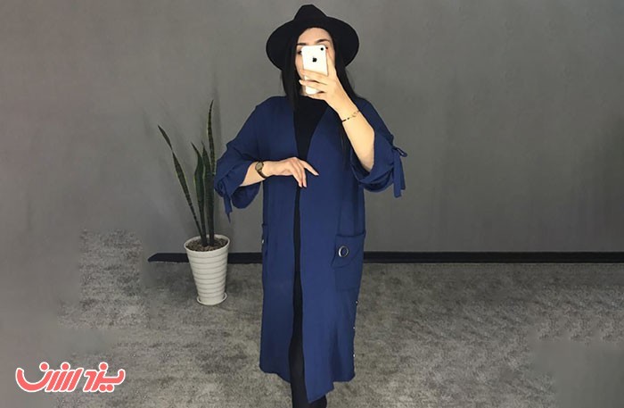 مانتو مدل هلیا جنس ابر و باد درجه یک - ارسال رایگان در یزد ارزان