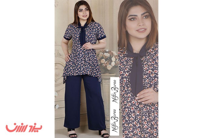 تیشرت شلوار گلدار جنس کرپ کش اسکاچی - ارسال رایگان در یزد ارزان