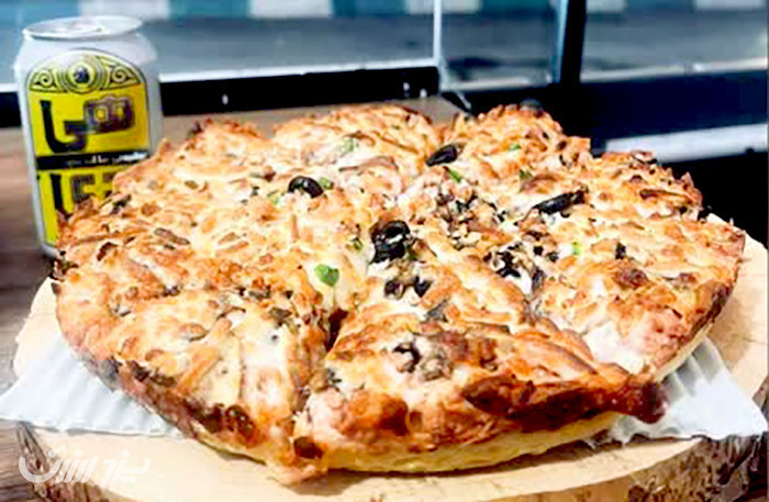 تخفیف پیتزا خانواده، بزرگ و مینی در فست فود فانوس یزد در یزد ارزان